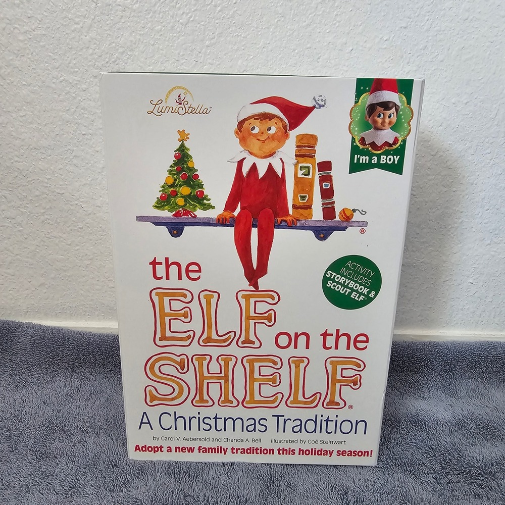 The Elf on the Shelf A Christmas Tradition Boy Scout Elf and Storybook Set